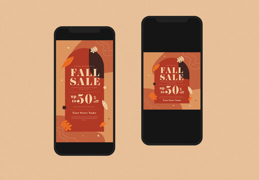 Fall Sale Social Media Post