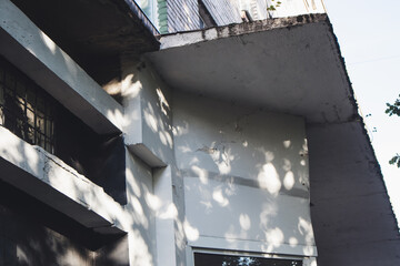 Photo of a building in Pushkin. Interesting buildings.