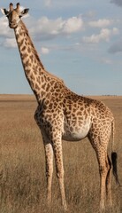 giraffe in africa