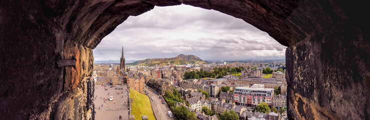 Fototapeta na wymiar Edinburgh Castle Scotland
