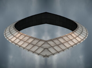 Obraz premium objeto flotante