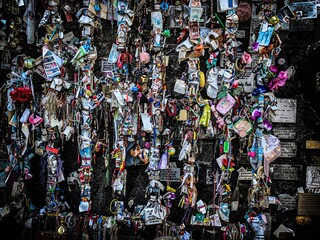 colorful beads in a market