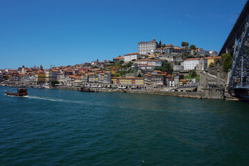 Fototapeta premium Porto, view on river and old town