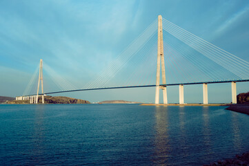 bridge on Russky Island, Vladivostok