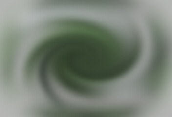abstract blurred background with swirl in green white