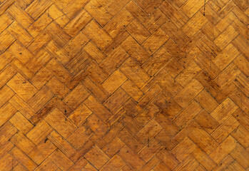 texture Artificial bamboo design on brown background