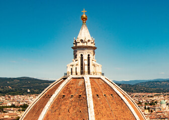 The symbol of Florence: Brunelleschi's famous and ancient dome