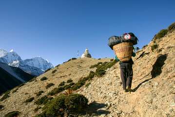 Chyakurwa Kharka.Dingboche. Imja Khola.Sagarmatha National Park, Khumbu Himal, Nepal, Asia.