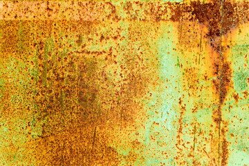 Creative old rusty metal background. Flat background texture dirty metal. As the main background for vintage design