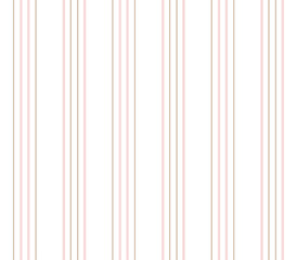 Striped seamless pattern, beige and pink stripes on a white background, vector illustration