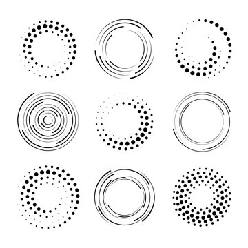 Circle Speed Lines.