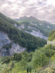 mountain landscape with mountains