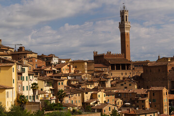 Fototapeta na wymiar The Town of Siena, Tuscany