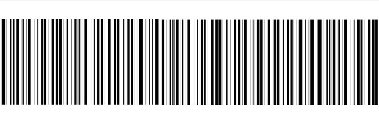 bar code on white background