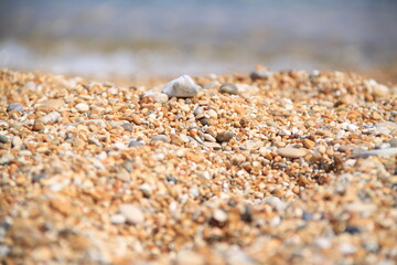 kamienie na plaży