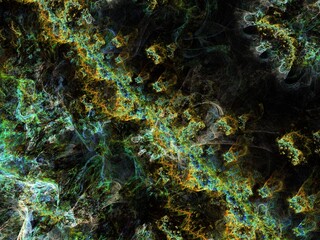 Imaginatory fractal background Image