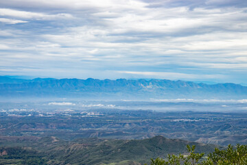 Obraz premium view of the mountains