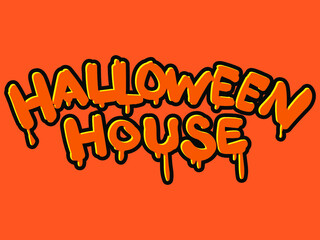 
Halloween party.Hand drawn Halloween
