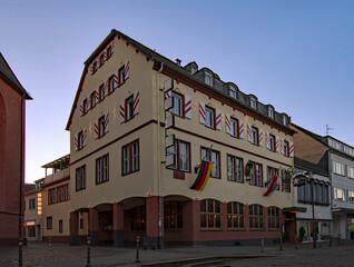 Altbau in Darmstadt in Hessen, Deutschland 