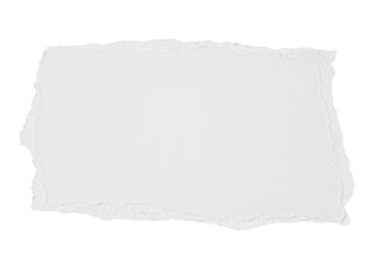 Obraz premium white paper ripped message torn note paper label background crumpled