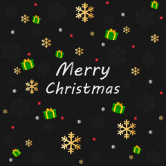 Merry Christmas. Winter Holiday greeting card with calligraphy. Hand drawn design elements. Can be used for clothing. Use for print, surface design, fashion wear. For design of card and invitation