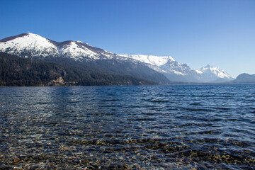 Views of the Nahuel Huapi lake