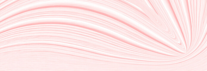 Pink background with a pattern of stripes and lines with perspective. Marble 3 d texture for different purposes, beautiful wallpaper for the template.