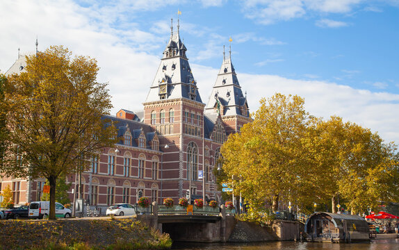 The Rijksmuseum in Amsterdam, Netherland