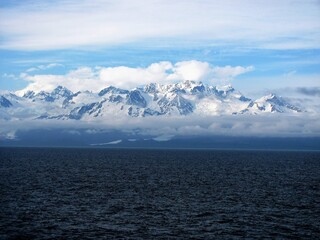 Cruising to the Entrance of Alaska's Glacier Bay 