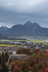 Fototapeta na wymiar Salzburgo, vista de la ciudad