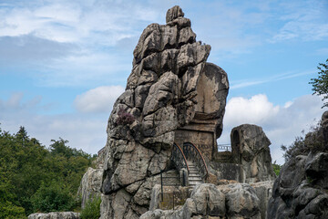 Exentersteine mit Treppe