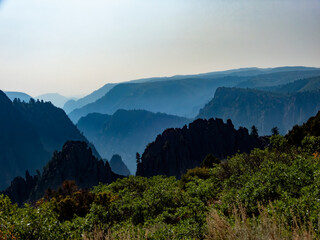 Obraz premium Dimensions of the Black Canyon