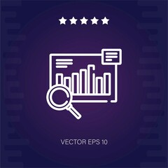 report vector icon modern illustartion