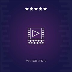 cinema vector icon modern illustration