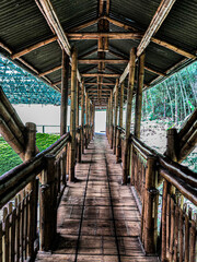 old wooden bridge