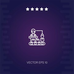 production vector icon modern illustration