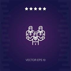 organization vector icon modern illustration
