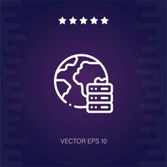 data vector icon modern illustration