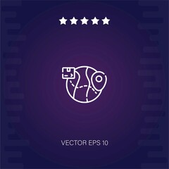 delivery vector icon modern illustration