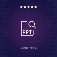 find vector icon modern illustration