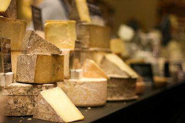 Cheese store display