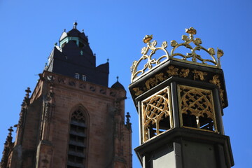 Brunnen auf dem Domplatz in Wetzlar