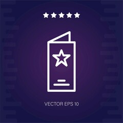 menu   vector icon modern illustration