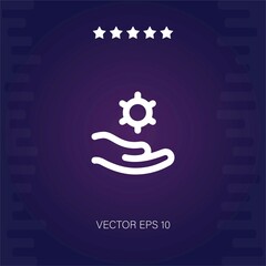 service vector icon modern illustration
