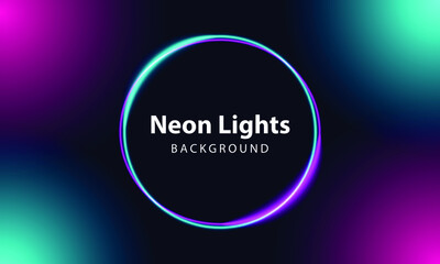 neon lights background