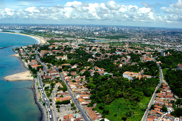 Obraz premium Olinda - vista aérea