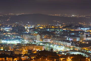 Fototapeta na wymiar View of Braga, historical city of Portugal. Europe