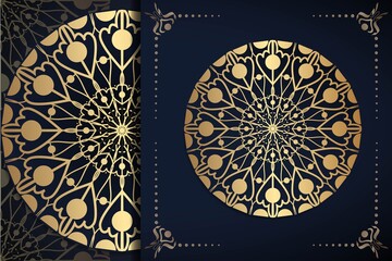 Templates, elegant invitations with mandalas