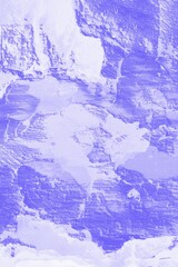 Violet and white abstract background, wall texture surface