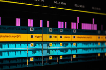 Video Editing Timeline